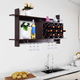 Настенная винная стойка Costway Kasta в стиле Loft - изображение 7