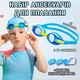 Детский набор аксессуаров для плавания в бассейне Schwimmen комплект для пловцов / детей: плавательные очки с защитой от УФ и запотевания, беруши, зажим для носа, голубой (105530310) - изображение 1