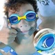 Детский набор аксессуаров для плавания в бассейне Schwimmen комплект для пловцов / детей: плавательные очки с защитой от УФ и запотевания, беруши, зажим для носа, голубой (105530310) - изображение 6