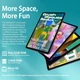 Планшет 10.1" Skyegg K11 6+16/128Gb 8 ядер Android 14 8000 mAh Blue - изображение 3