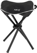 Туристичний табурет Nils Camp NC3010 Black (5907695545227) - зображення 1