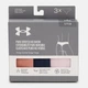 Набор трусиков танга женских Under Armour Underwear Thong Ua Pure Stretch No Show Thong Print 3Pk 1383894 044 L 3 шт Серый (1200122411541) - изображение 6