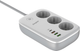 Мережевий фільтр Energizer 3 розетки 4 USB 2 м White (EPB2500W02EU) - зображення 2