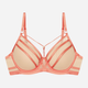 Biustonosz damski Push Up z fiszbinami Esotiq Blanca 41677-32X 85C Czerwony (5903972551226) - obraz 9