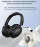 Ігрові бездротові навушники LULE KING з ANC і ENC, HiFi, Bluetooth 5.3 + 2.4G + Type-C, до 80 годин роботи Black - зображення 12