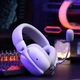 Геймерська бездротова (Bluetooth + 2,4G) гарнітура Attack Shark L80PRO PC/PS/XBOX White/БІЛИЙ (L80PW) - зображення 6