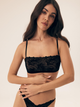 Biustonosz damski miękki bez fiszbin Esotiq Bree 41709-61X L Czarny (5903972518519) - obraz 6
