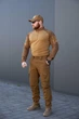 Тактичний костюм Military Warrior Койот сорочка Убакс + штани Kayman XL(52) - зображення 1