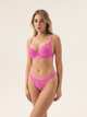 Biustonosz damski Push Up z fiszbinami Bloovii Ocrissa 42244-42X 70C Różowy (5903972543368) - obraz 3