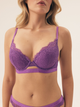 Biustonosz damski Push Up z fiszbinami Bloovii Ocrissa 42244-45X 65B Fioletowy (5903972543276) - obraz 1