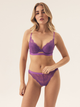 Бюстгальтер Push-up з кісточками мереживний Bloovii Ocrissa 42244-45X 70B Фіолетовий (5903972543184) - зображення 3