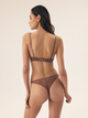 Бюстгальтер Push-up з кісточками Esotiq Influensa 42321-84X 65E Коричневий (5903972376249) - зображення 4