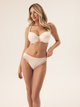Biustonosz damski bez Push Up usztywniany Esotiq Influensa 42322-01X 75F Kremowy (5903972376386) - obraz 3