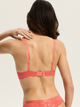 Бюстгальтер Push-up з кісточками мереживний Esotiq Lynn 42329-32X 80D Червоний (5903972563281) - зображення 2
