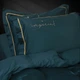 Простынь MirSon Imperial Catania сатин Изумрудная 180х220 см (2200007178490) - изображение 9