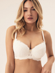 Biustonosz damski bez Push Up usztywniany Esotiq Lollipop 42335-00X 65G Biały (5903972388426) - obraz 1