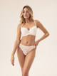 Biustonosz damski bez Push Up usztywniany Esotiq Lollipop 42335-00X 75D Biały (5903972388280) - obraz 3