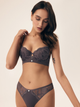 Biustonosz damski Push Up z fiszbinami Esotiq Intro 42338-90X 85D Szary (5903972389058) - obraz 9