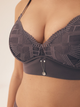 Biustonosz damski bez Push Up braletka Esotiq Intro 42339-90X M Brązowy (5903972389300) - obraz 7