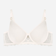 Biustonosz damski bez Push Up usztywniany Esotiq Briana 42344-00X 80G Biały (5903972517703) - obraz 9