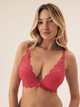 Biustonosz damski Push Up z fiszbinami Esotiq Sweetheart 42354-42X 75C Różowy (5903972393697) - obraz 1