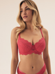 Бюстгальтер з кісточками мереживний Esotiq Sweetheart 42355-42X 70E Рожевий (5903972394113) - зображення 1