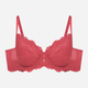 Бюстгальтер з кісточками мереживний Esotiq Sweetheart 42355-42X 80F Рожевий (5903972394144) - зображення 6