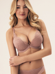 Biustonosz damski Push Up z fiszbinami Esotiq Korin 42361-39X 75B Różowy (5903972394762) - obraz 1