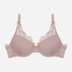 Biustonosz damski Push Up z fiszbinami Esotiq Sapphire 42368-39X 70D Różowy (5903972396285) - obraz 6
