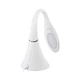 Настільний LED світильник LUXEL TL-03W Білий+LCD екран 10W - зображення 3