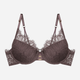Biustonosz damski Push Up z fiszbinami Esotiq Sapphire 42368-90X 70C Szary (5903972396414) - obraz 11