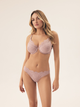 Biustonosz damski bez Push Up usztywniany Esotiq Sapphire 42369-39X 80D Różowy (5903972396599) - obraz 3