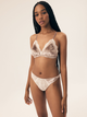 Biustonosz damski bez Push Up bez fiszbin Esotiq Bien 42441-01X L Kremowy (5903972512104) - obraz 3