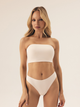Biustonosz damski miękki bandeau Esotiq Bobby 42444-01X XL Kremowy (5903972511916) - obraz 3