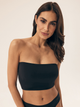 Biustonosz damski miękki bandeau Esotiq Bobby 42444-99X XL Czarny (5903972511848) - obraz 1