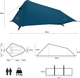 Намет кемпінговий Nils Camp Ultra Light Skyair 2 NC2502 Blue (5908261680052) - зображення 8