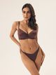 Biustonosz damski bez Push Up usztywniany Esotiq Bosco 42464-88X 65G Brązowy (5903972513712) - obraz 3