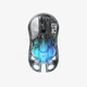 Геймерська акумуляторна, бездротова (Bluetooth + 2,4G), миша GravaStar Mercury M2, Transparent Black/Прозоро Чорний (GRAVASTARM2_TBLK) - изображение 5