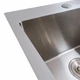 Комплект кухонної мийки Platinum Handmade HSBB 450x450x230 - зображення 5