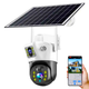 Вулична IP камера відеоспостереження 8 Мп із сонячною панеллю, 4G, V36W SOLAR (L) - зображення 2