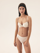 Biustonosz damski Push Up z fiszbinami Bloovii Lacteem 42482-01X 75D Kremowy (5903972540244) - obraz 3