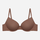 Biustonosz damski Push Up z fiszbinami Bloovii Lacteem 42482-80X 65D Brązowy (5903972540404) - obraz 6