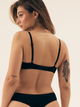 Biustonosz damski bez Push Up bez fiszbin Bloovii Lacteem 42483-99X L Czarny (5903972540657) - obraz 2
