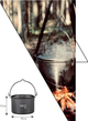 Туристична каструля Nils Camp NC17117 з кришкою 4 л (5908261683626) - зображення 3