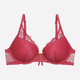 Бюстгальтер Push-up з кісточками мереживний Bloovii Verina 42504-42X 80B Рожевий (5903972544747) - зображення 11