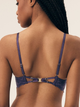 Biustonosz damski Push Up z fiszbinami Esotiq Bari 42507-59X 65E Granatowy (5903972526118) - obraz 2