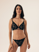 Бюстгальтер Push-up з кісточками мереживний Esotiq Bari 42507-61X 75B Чорний (5903972526149) - зображення 3