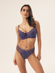 Biustonosz damski bez Push Up usztywniany Esotiq Bari 42508-59X 90D Granatowy (5903972526422) - obraz 3