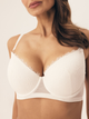 Biustonosz damski Push Up z fiszbinami Esotiq Bonjour 42518-00X 80C Biały (5903972528778) - obraz 9