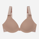 Biustonosz damski Push Up z fiszbinami Esotiq Bianco 42526-82X 70B Brązowy (5903972561928) - obraz 5